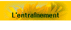L'entranement